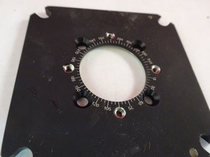 Aluminum Plate for Polarizer Rotation Indicator Part Optics