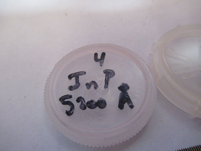 InP INDIUM PHOSPHIDE SINGLE CRYSTAL WAFER ELECTRONIC MATERIA AS PICTURED S6-A-27