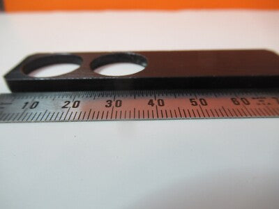 EMPTY SLIDE WITHOUT OPTICS LENSES MICROSCOPE AS PICTURED &14-B-31