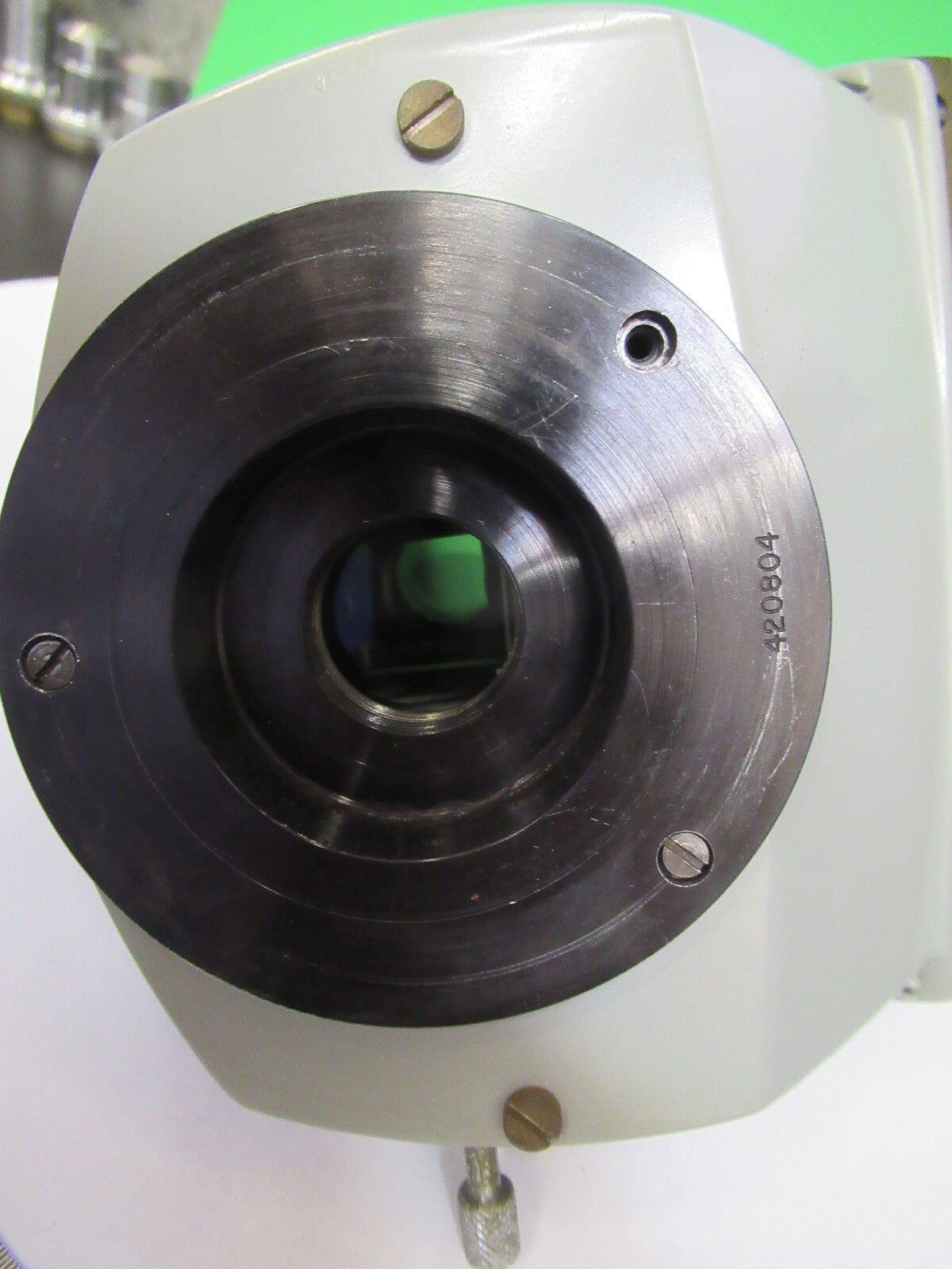 American Optical Co. American Spencer Lens Co. Trinocular Head Optics Microscope Part