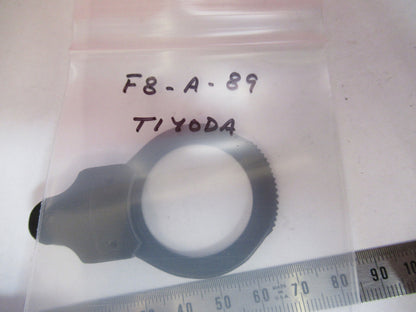 TIYODA JAPAN HOLDER LENS ASSEMBLY OPTICS MICROSCOPE PART AS PICTURED F8-A-89