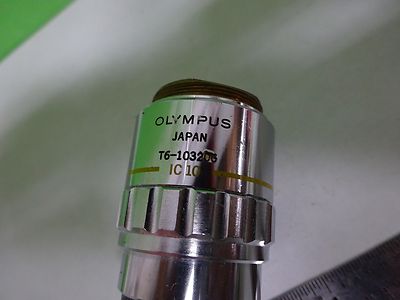 Microscope Objective Dic Olympus NEOPlan 10X Optics AS IS