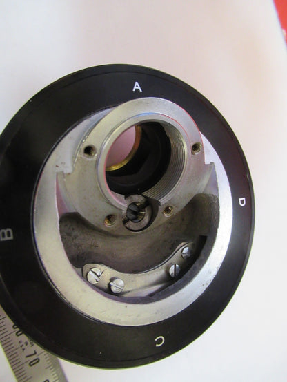 OLYMPUS JAPAN NOSEPIECE MICROSCOPE PART AS PICTURED T8-B-13