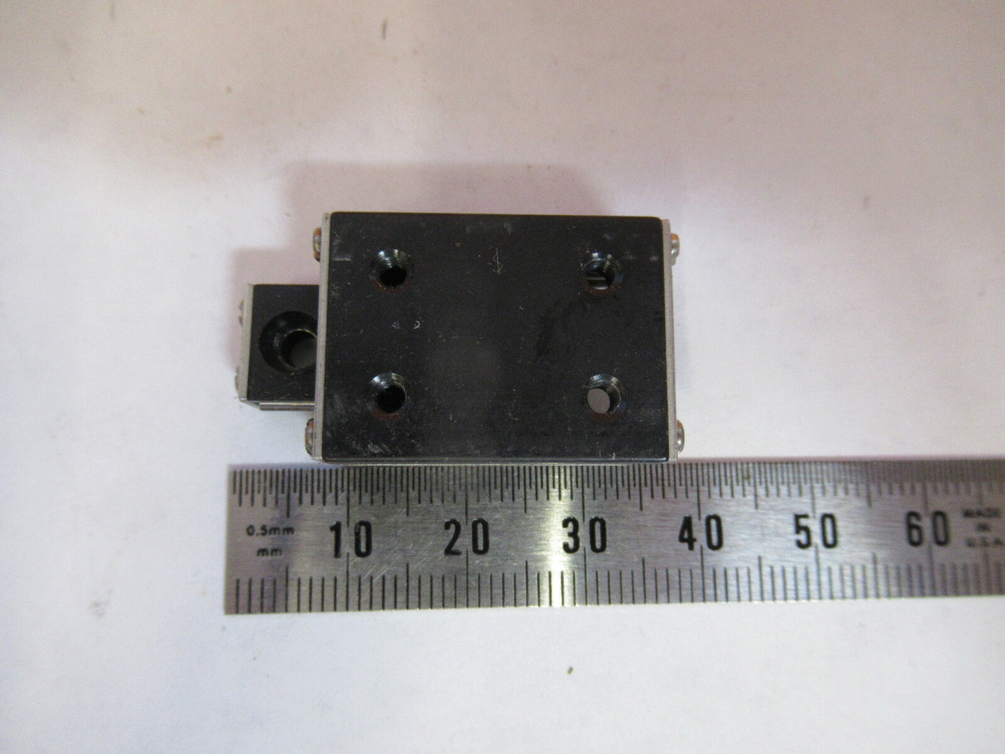 DEL-TRON MINI LINEAR POSITIONING SLIDE BEARING PART AS PICTURED #1E-FT-55