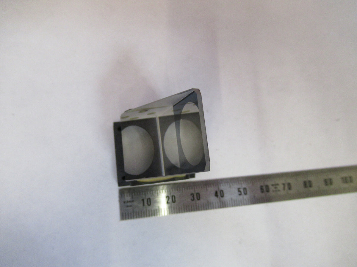 LEITZ WETZLAR GERMANY MOUNTED GLASS PRISM MICROSCOPE PART AS PICTURED &87-FT-15