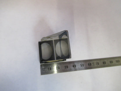 LEITZ WETZLAR GERMANY MOUNTED GLASS PRISM MICROSCOPE PART AS PICTURED &87-FT-15