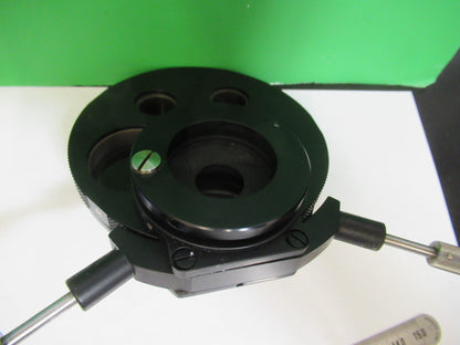 WILD HEERBURGG PHASE CONTRAST CONDENSER MICROSCOPE PART AS PICTURED &S8-A-81