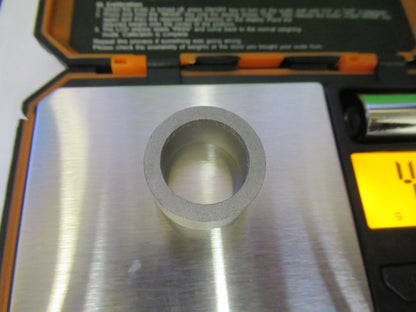 METAL RING CYLINDER TUNGSTEN ALLOY 90% CHEMICAL ELEMENT AS PICTURED #5-B-30