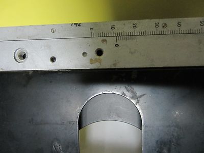 Microscope Part Ernst Leitz Wetzlar Germany Stage Table Micrometer