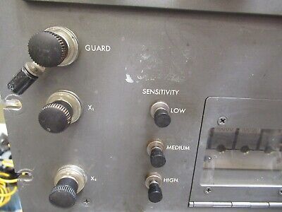 LEEDS & NORTHRUP GUARDED WHEATSTONE BRIDGE 4232-B RESISTANCE AS PICTURED &TC-4