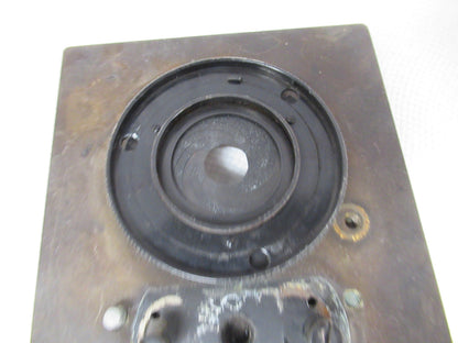 ANTIKES BAUSCH LOMB OLD STAGE TABLE ETUI MIKROSKOPTEIL WIE ABGEBILDET &amp;W1-A-101 