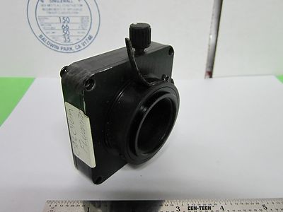 OPTICAL CALCIUM FLUORIDE LENS MOUNTED INFRARED LASER OPTICS AS IS BIN#F5-R-07