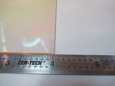 OPTISCHE GROSSE PLATTEN BK7 GLASBESCHICHTETE PRO-LASEROPTIK WIE ABGEBILDET &amp;A3-B-46