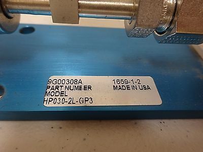 SEMICONDUCTOR LINE PRESSURE GAS VALVE REGULATOR FILTER ASSEMBLY AS IS BIN#TA-3