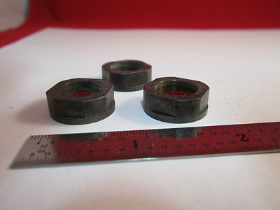 ii Lot 3 Ea Optical Microscope Part Leica Germany Reticle Light Optics