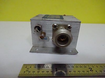 RF MICROWAVE FREQUENCY AVANTEK DCB-42 AMPLIFIER AS IS BIN#W6-04