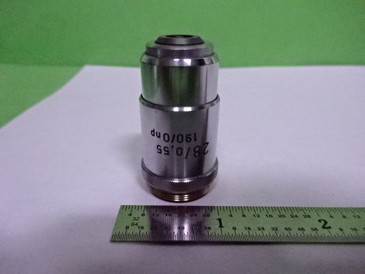 Microscope Part Reichert Austria Objective 28X Optics