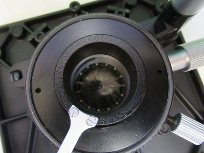 LEITZ WETZLAR GERMANY XY STAGE SM-LUX MICROSCOPE PART AS PICTURED X2-A-45