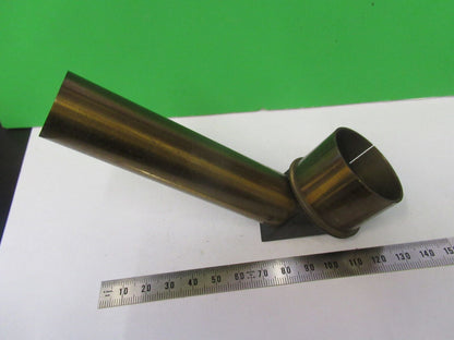 ANTIQUE BRASS TUBUS UNKNOWN RARE COLLIMATOR SCOPE PART AS PICTURED &Z4-B-86