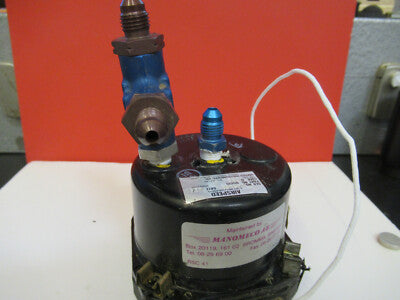 BELL 206 INDICATOR AIRSPEED MANOMECO 8000 AIRCRAFT  PART AS PICTURED &C1-A-12