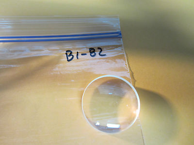 OPTICAL BI CONVEX LENS LASER OPTICS BIN#B1-82