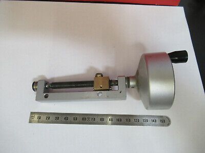 LEITZ WETZLAR GERMANY LINEAR POSITIONING KNOB SCREW ASSEMBL AS PICTURED #B7-A-40