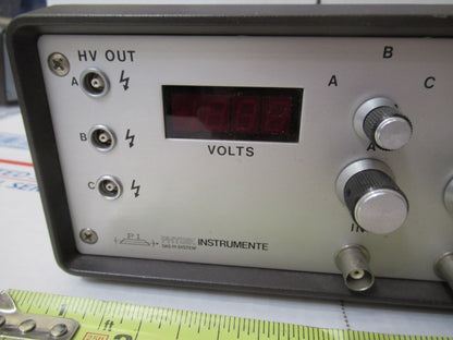 PHYSIK INSTRUMENTE P-263 PIEZO HIGH VOLTAGE GERMAN POWER SUPPLY AS PICTURED TD-4