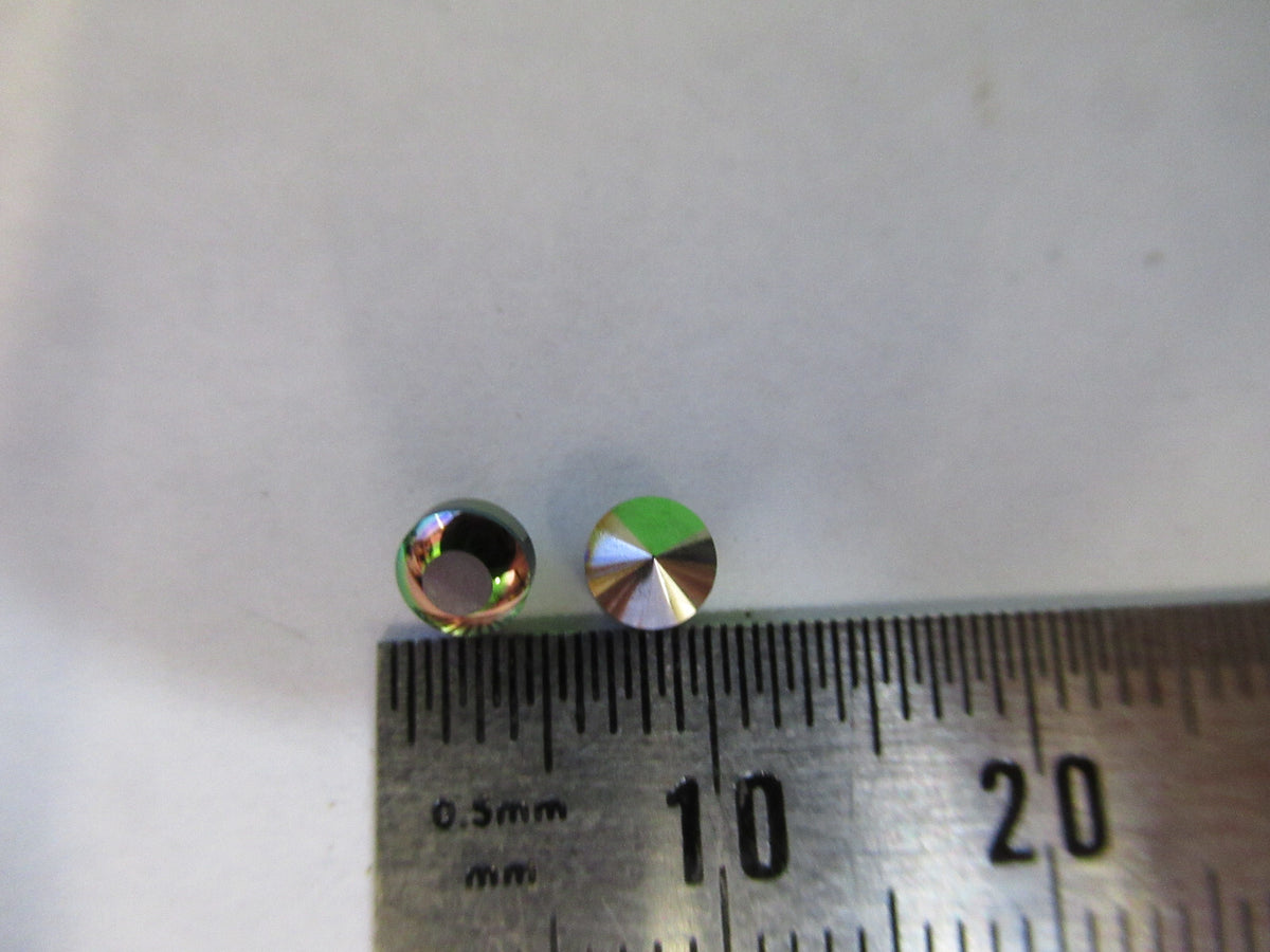 Lot 2 Ea Optical Germanium Metal Lenses Infrared Mil Spec Lens Optics