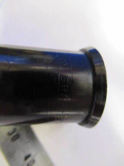 Antique Brass Pair Eyepiece 10X Bl Graf Apco Microscope Part