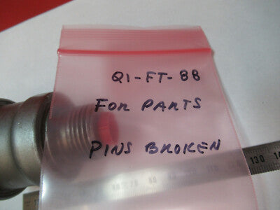 FOR PARTS EDISON TRANSMITTER 418-20044 AIRCRAFT PRESSURE OIL AS PICTURE Q1-FT-88