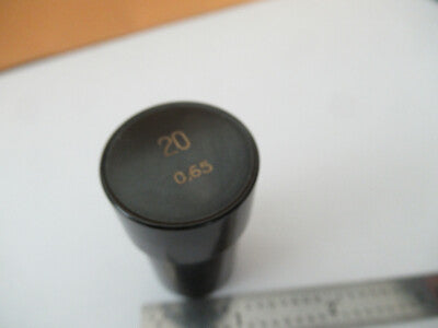 Carl Zeiss AG Empty Objective Can Apo 20 Microscope Part