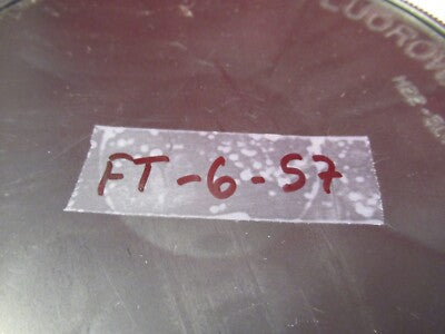 SILICON WAFER UNCOATED [dirty back] AS PICTURED &FT-6-57
