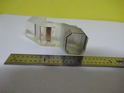 MICROSCOPE PART REICHERT AUSTRIA PRISM OPTICS AS IS BIN#X1-28