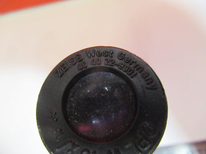 CARL ZEISS OCULAR CPL 10X OKULAROPTIK MIKROSKOPTEIL WIE ABGEBILDET &amp;S9-A-06 