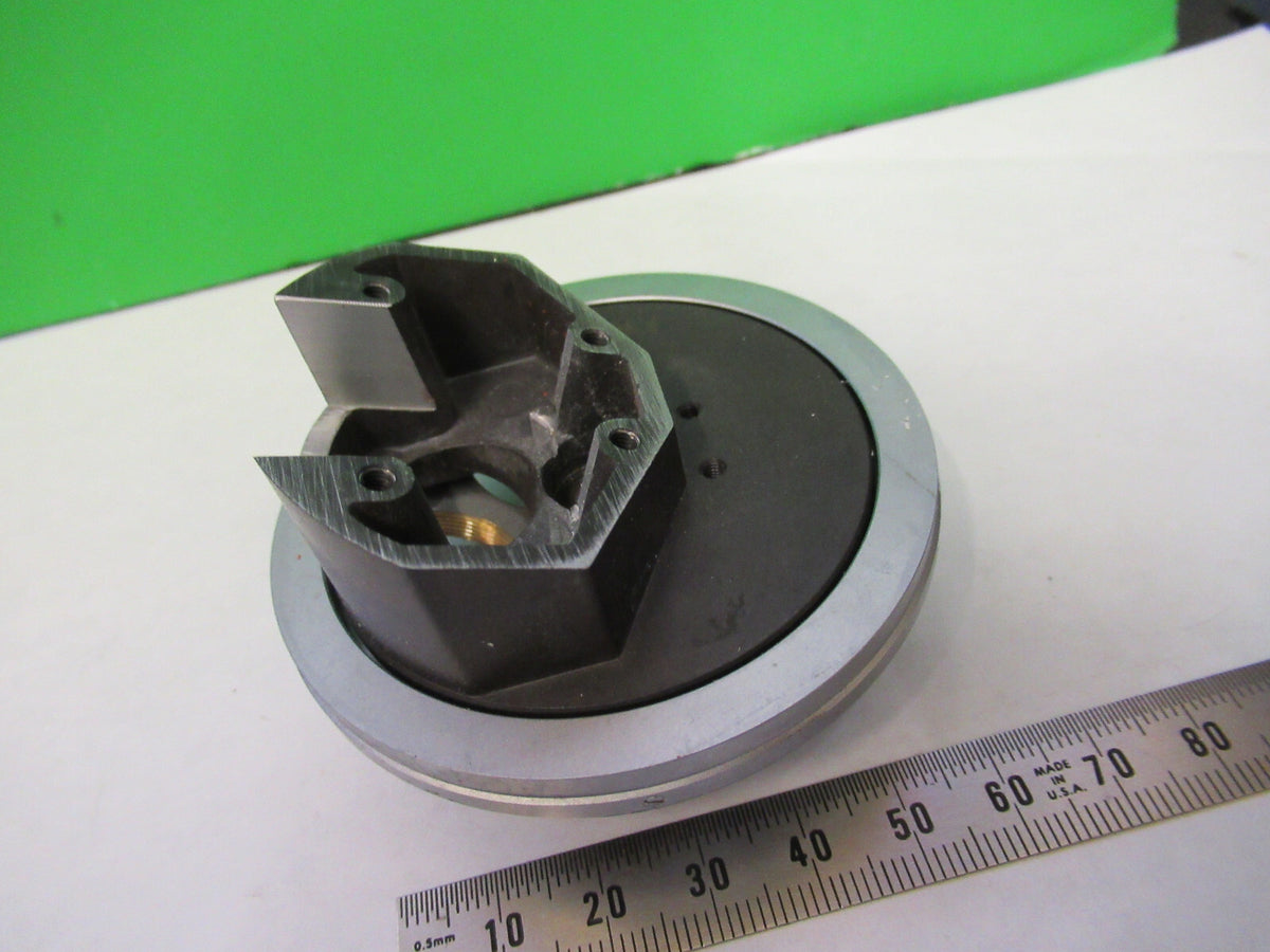 LEITZ WEZTLAR GERMANY NOSEPIECE MICROSCOPE PART AS PICTURED 82-A-67