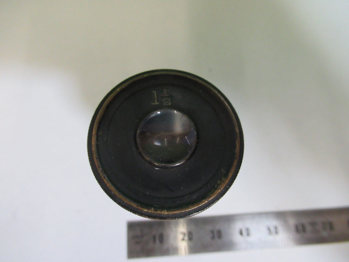 ANTIKES BAUSCH LOMB "1 1/2" OKULAROPTIK MIKROSKOPTEIL WIE ABGEBILDET P2-B-54 