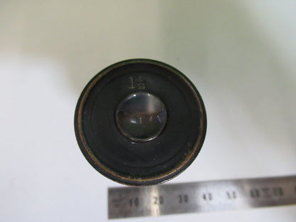 ANTIKES BAUSCH LOMB "1 1/2" OKULAROPTIK MIKROSKOPTEIL WIE ABGEBILDET P2-B-54 