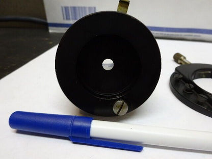 MICROSCOPE PART WILD HEERBRUGG SWISS M11 CONDENSER + IRIS OPTICS AS IS #82-30