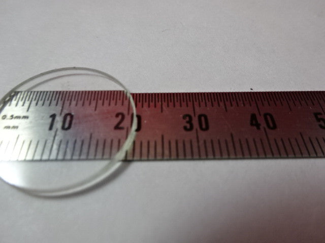 Reticle Crosshair + Micrometer Glass Optical Microscope Part Optics