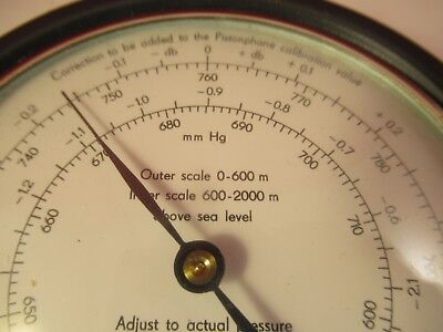 BRUEL KJAER DENMARK BAROMETER PRESSURE ATMOSPHERIC GAUGE AS PICTURED &66-A-24
