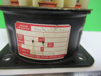 Hartman Electric Relay BHR138ARL Contactor Aircraft Part