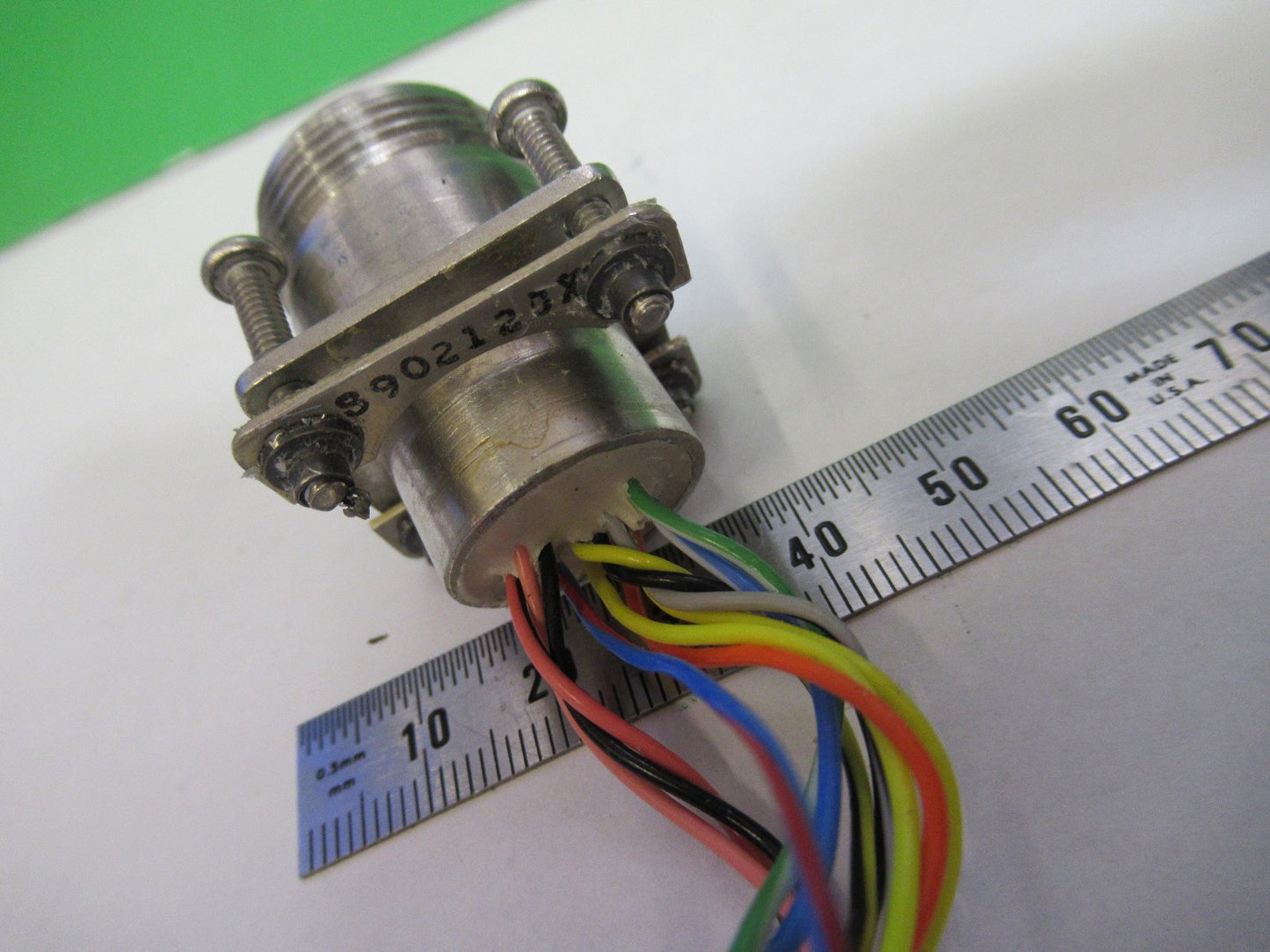 GE CONNECTOR HI REL 70000Y-12-12PN-045 ENGINE HISTORY RECORDER MIL SPEC X3-B-83