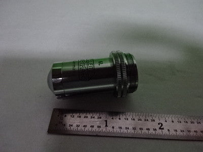 MICROSCOPE PART OBJECTIVE LEITZ WETZLAR GERMANY 45X OPTICS AS IS #AE-17