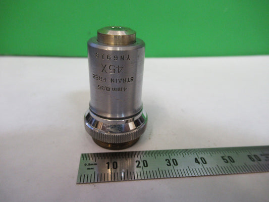 Bausch Objective 45X Strain Free Pol Polarization Microscope Part