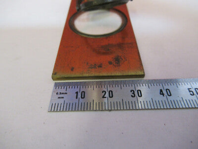 Antique Brass Nachet Stage Assembly France Microscope Part