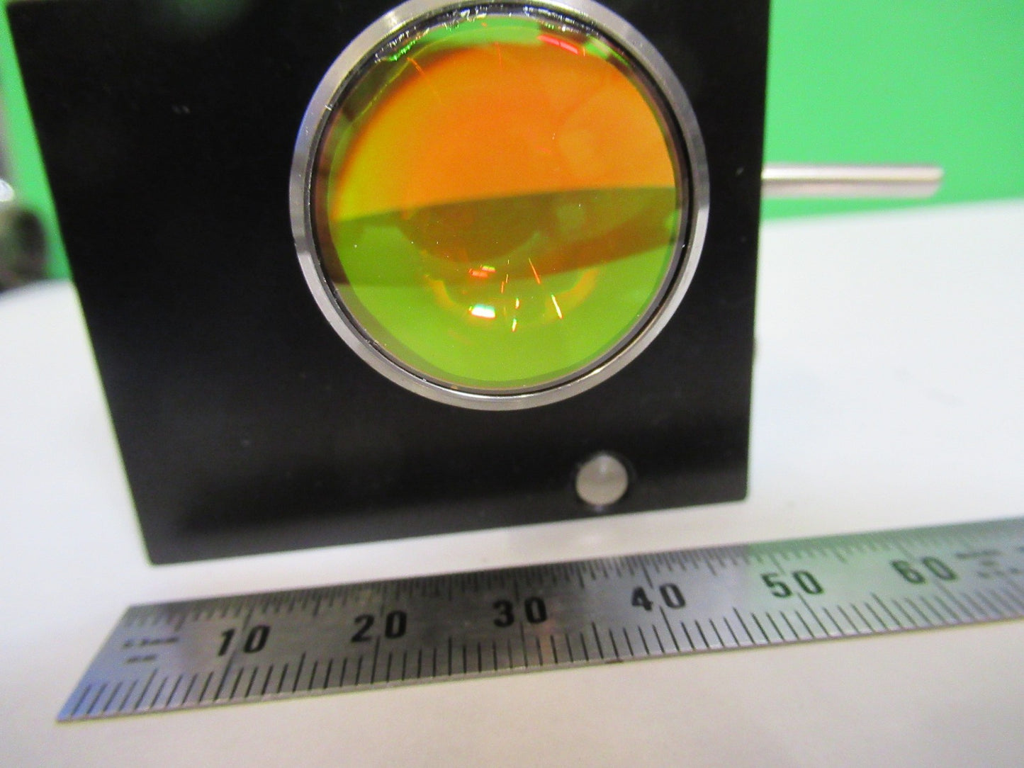 OPTICAL LENS ZINC SELENIDE ZnSe INFRARED LASER OPTICS AS PICTURED T4-A-11
