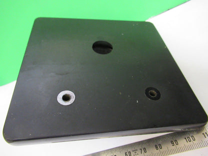 SPENCER AO ANTIQUE STAGE TABLE OLD MICROSCOPE PART AS PICTURED T5-A-74