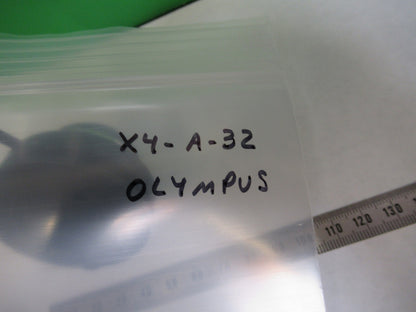 OLYMPUS JAPAN CONDENSER + IRIS OPTICS MICROSCOPE PART AS PICTURED X4-A-32
