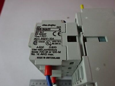 ALLEN BRADLEY 700DC-M310 + 195-MA11 CONTROL SYSTEMS AS PICTURED &87-29