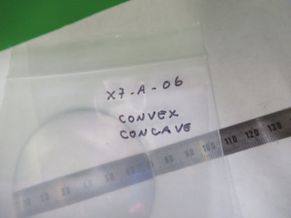 OPTICAL CONCAVE CONVEX NIKON laser OPTICS AS PICTURED X7-A-06